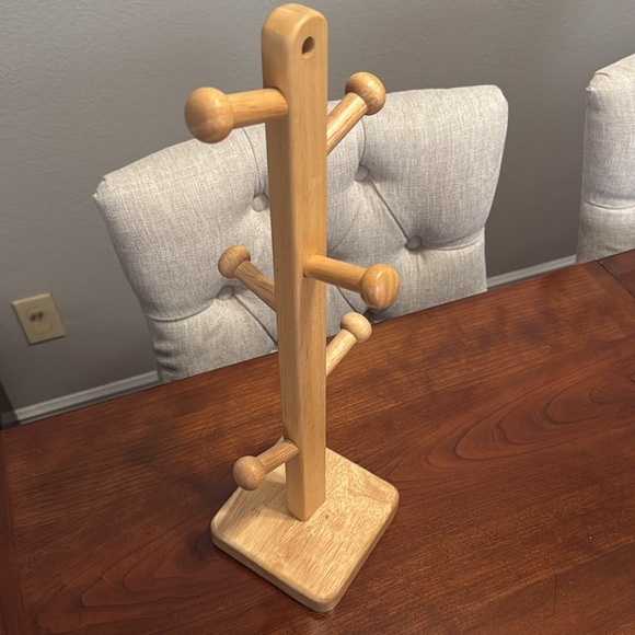 Wooden Mug‎ or Jewelry Tree Stand - Picture 10 of 10